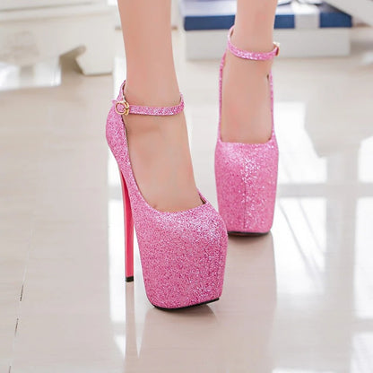 Crossdressing Stiletto Platform Pumps