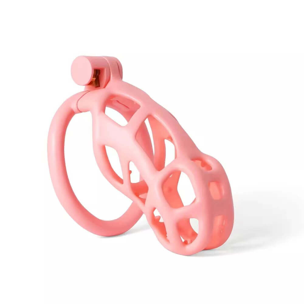 Mamba Spiked Pink Chastity Cage