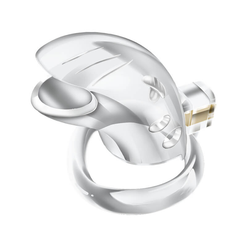 Breathable Chastity Cage With 3 Bondage Ring