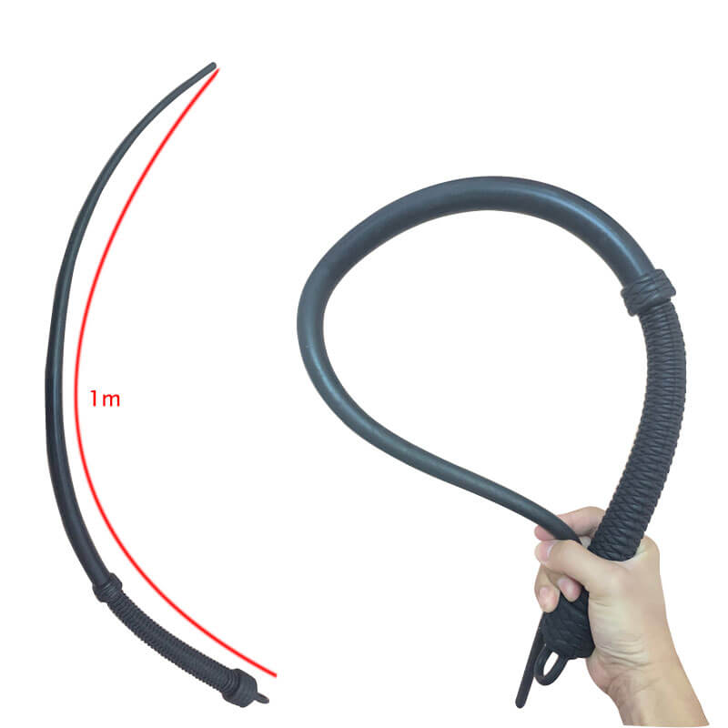 Multipurpose Black Rubber Whip