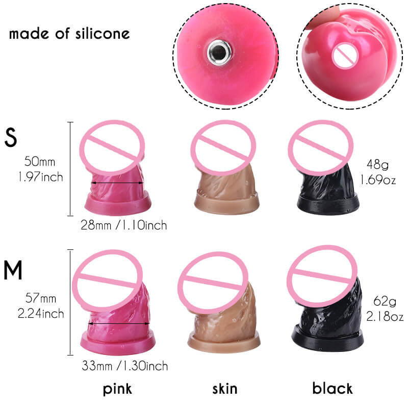 Negative #405 DIY Silicone Dildo Sleeve Chastity Cage