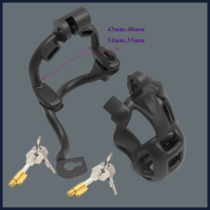 New 3D Print Double Lock Chastity Device