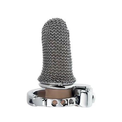 New BDSM Mesh Adjustable Male Chastity Cage