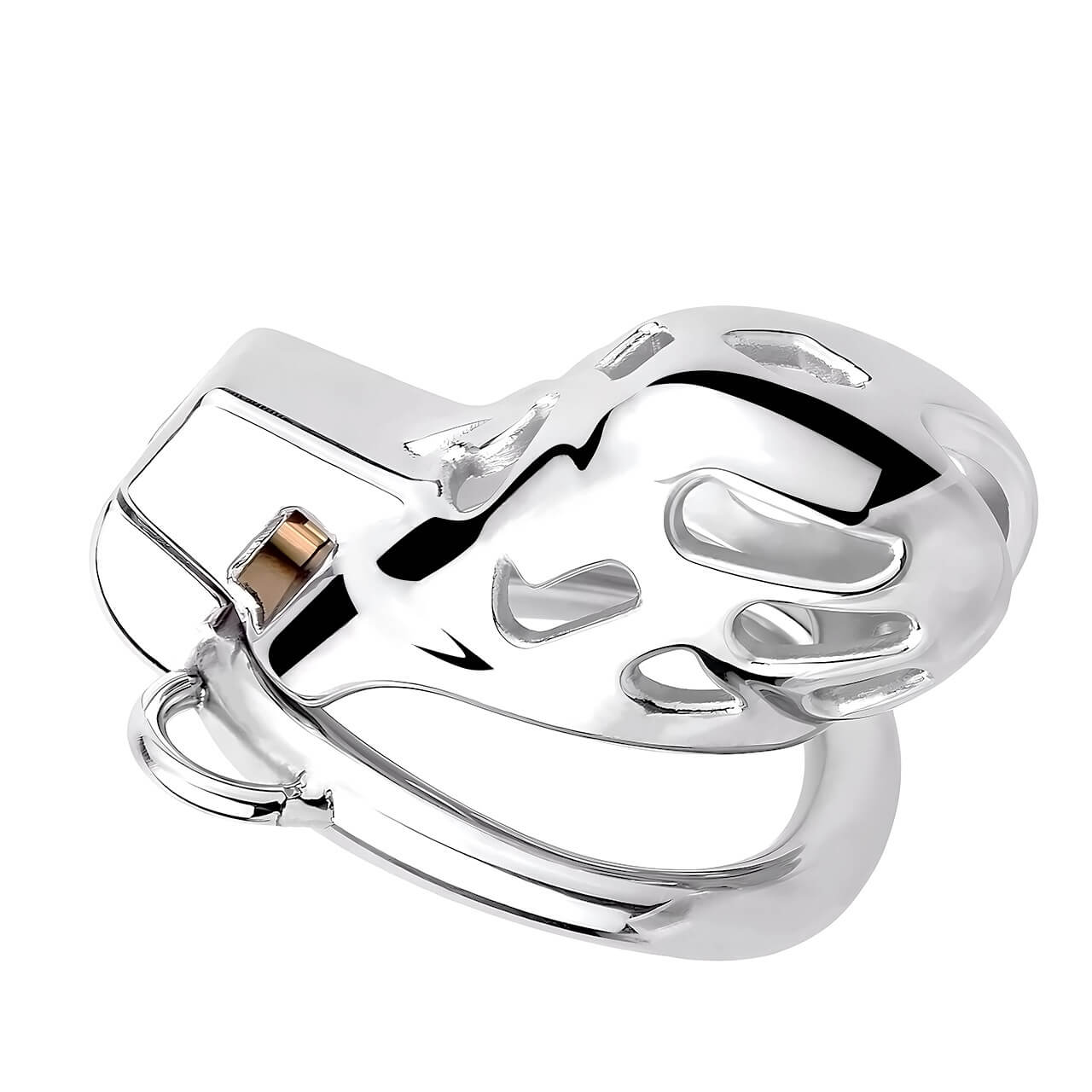 New Cobra Male Stainless Steel Chastity Cage