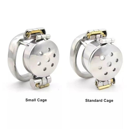 New Double Lock Flip Glans Cover Chastity Device