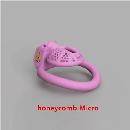 NEW Honeycomb Positive And Negative Chastity Device