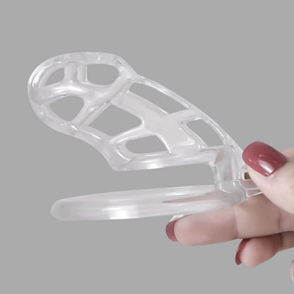 Ice Vision Desigh Clear Cobra Chastity Cage