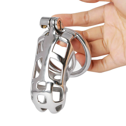 Primary Stainless Steel MAMBA Chastity Cage