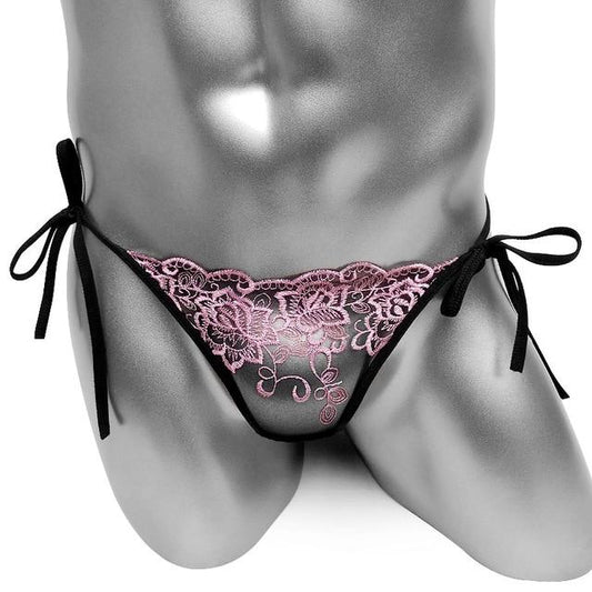 Embroidered Sissy Thong