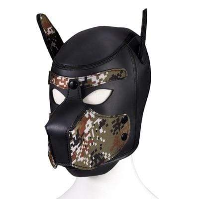 Obedient Canine Bondage Dog Mask Helmet