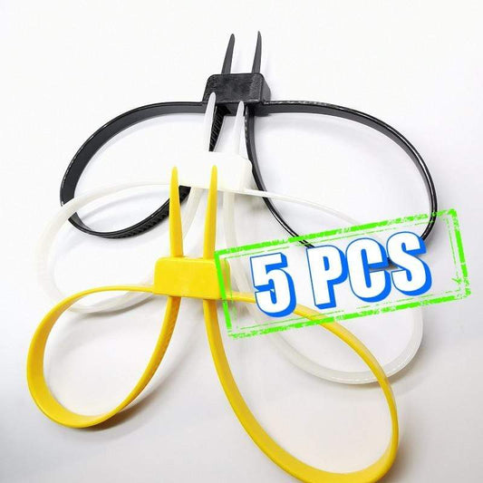 Dual Loop 5-Pcs Zip Cuffs Set