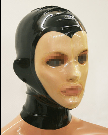 Punish Me Female Rubber Mask