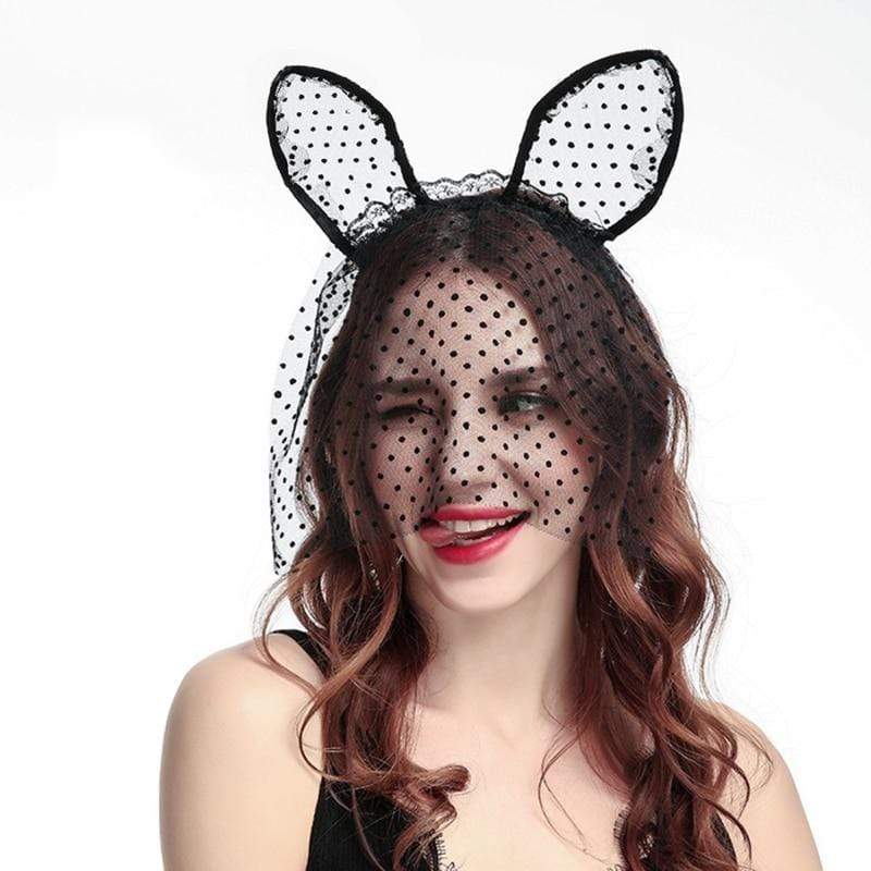 Playmate Fantasy Lace Bunny Mask