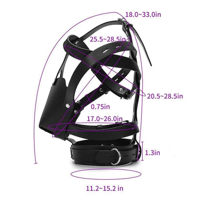 Ruthless Punishment Muzzle Mask Helmet