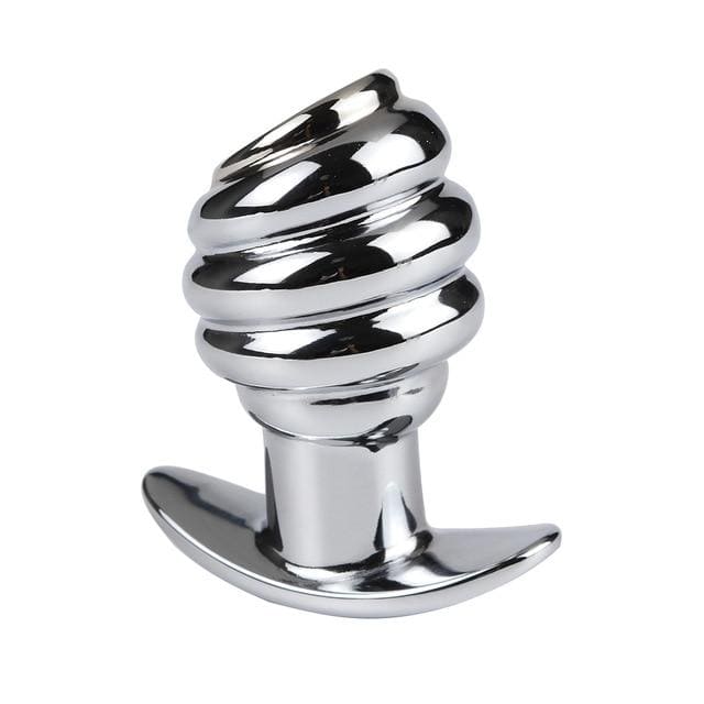 Metal Hollow Tunnel Anal Plug