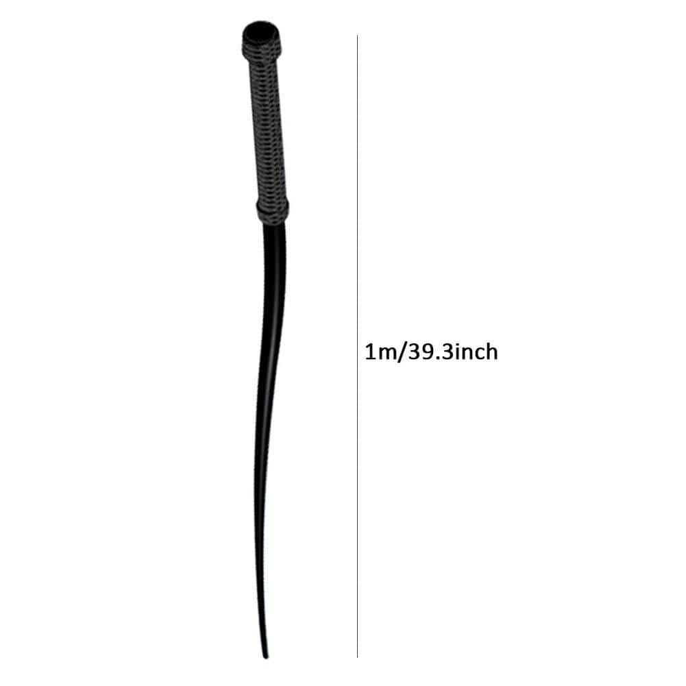 Multipurpose Black Rubber Whip