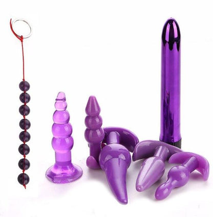 Anal Plug Vibrator Set