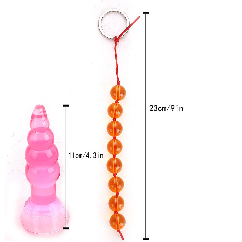 Anal Plug Vibrator Set