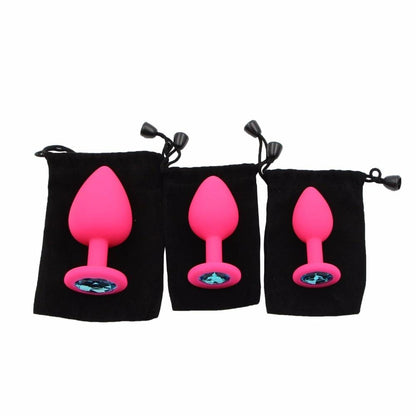 4 Pcs Sissy Butt Plug Set