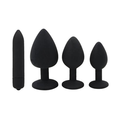 4 Pcs Sissy Butt Plug Set