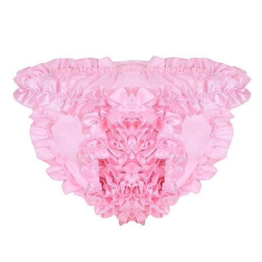 Super Frilly Satin Ruffle Panties