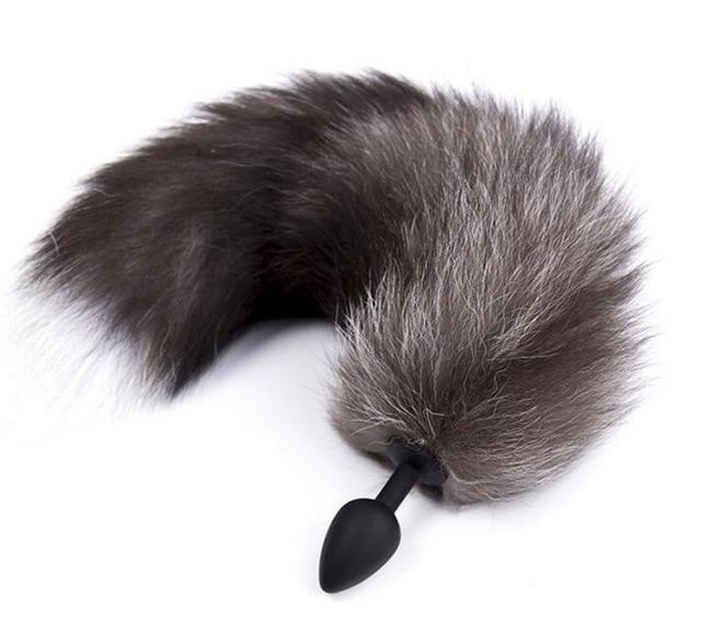 Faux Fox Tail Butt Plug