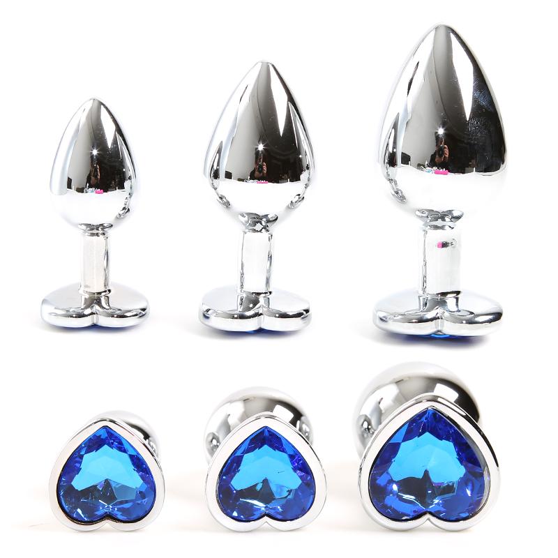 Jeweled Butt Plug & Vibrator Set