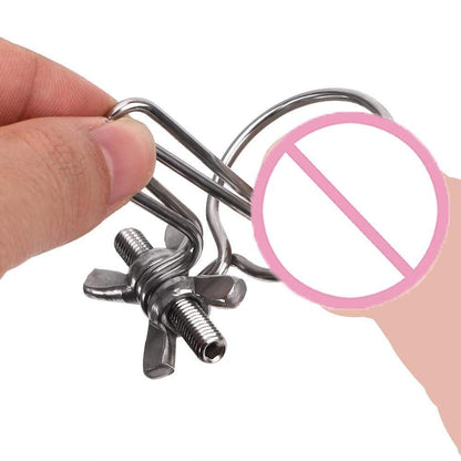 Urethral Dilator Penis Plug With Adjustable Ring