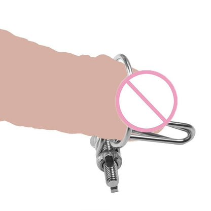 Urethral Dilator Penis Plug With Adjustable Ring