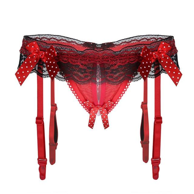 crossdressing sissy lingerie Crotchless panties