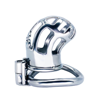 CC73 Men's stainless steel arc ring chastity lock