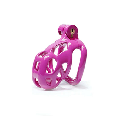 Purple Cobra Chastity Cage Kit 1.77 To 4.13 Inches Long