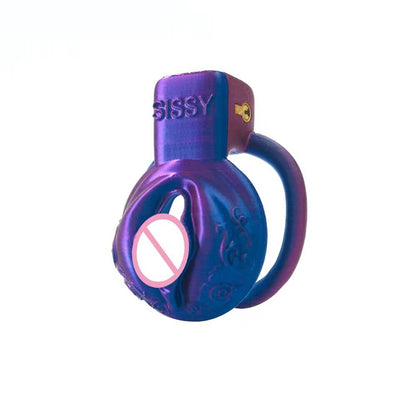 Pussy Vaginal Mix Color Chastity Cage