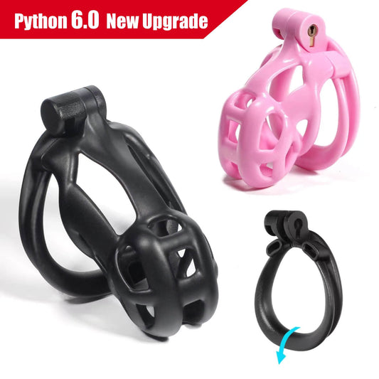 Python 6.0 New Upgrade Chastity Device Kit