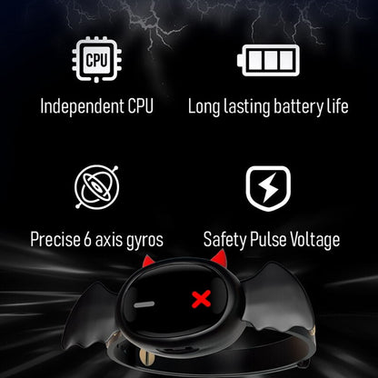 Qiui APP Remote Control Electric Shock Devil Collar Adjustable