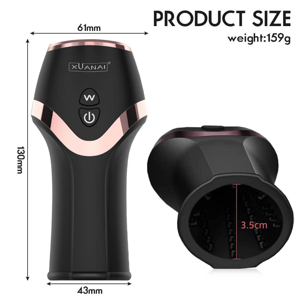 Razor 10 Frequency Vibration Masturbation Cup