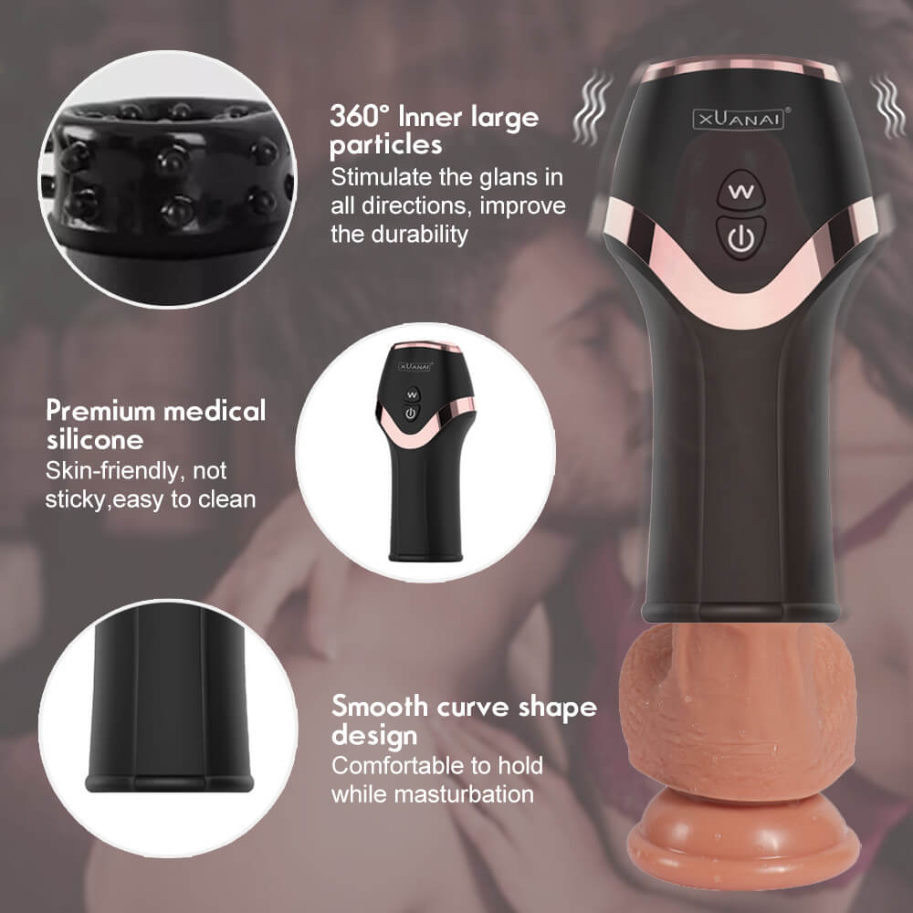 Razor 10 Frequency Vibration Masturbation Cup