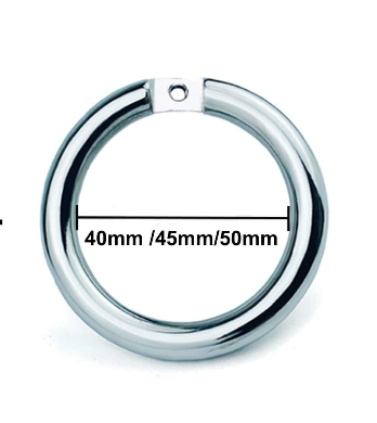 Stainless Steel Chastity Ring