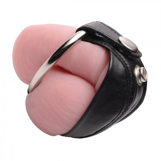 Premium Leather Intimacy Control Device for Committed Couples