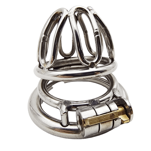 Small Stainless Steel Male Chastity Device