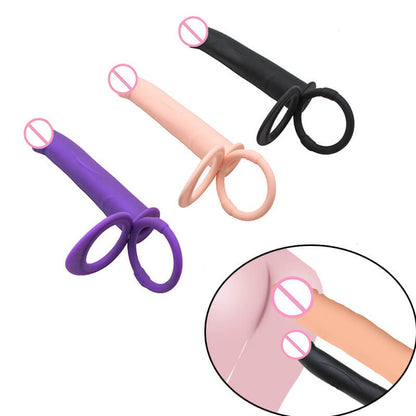 Double Penetration Penis Vibrator