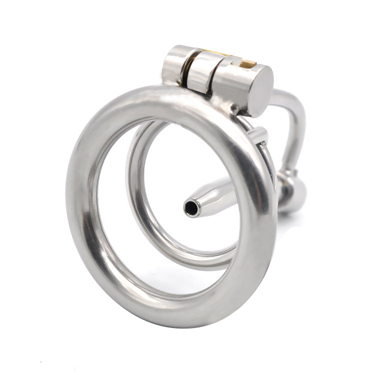 Stainless steel breathable chastity device 3 sizes of catheter