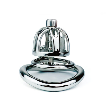 Stainless Steel Chastity Lock Smooth Concealed