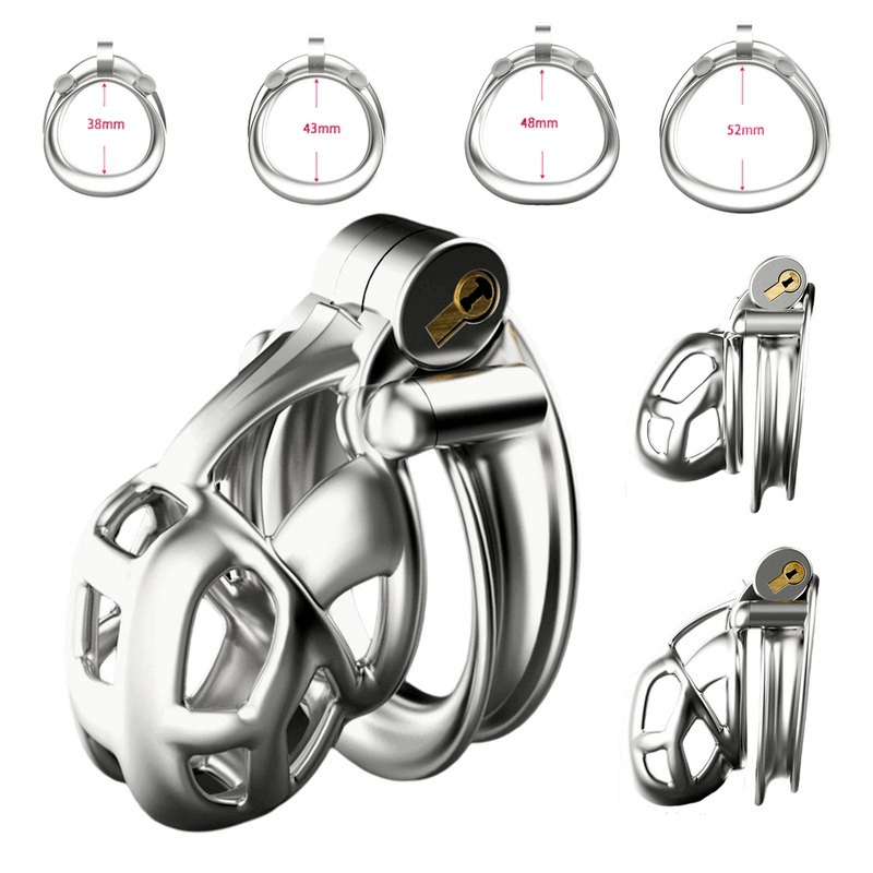 Stainless Steel Cobra Chastity Cage 6.0