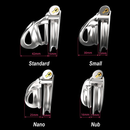 Nub Stainless Steel V7.0 Chastity Device