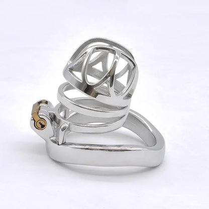 Steel Chastity Cage Breathable