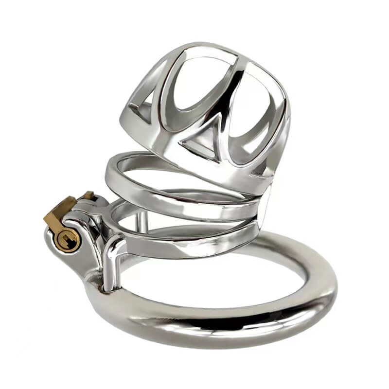 Steel Chastity Cage Breathable