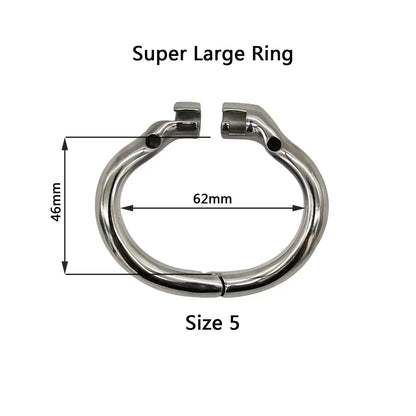 CC33 Super Small Cock Cage Steel