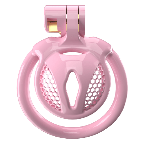 Super Small CX-2 Sissy Chastity Cage With 5 Arc Rings