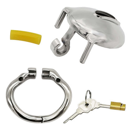 Super Small Stainless Steel Chastity Device